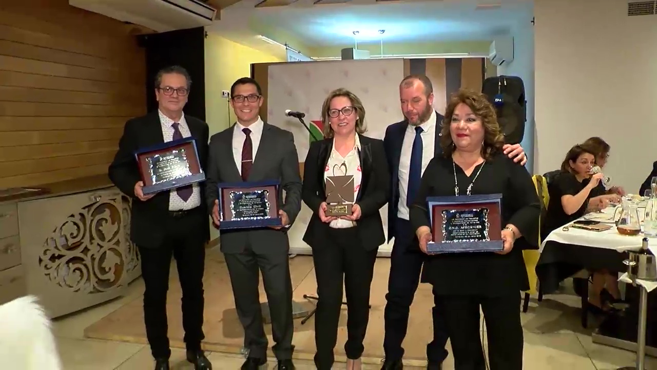 Acto de entrega de los premios APYMECO 2019